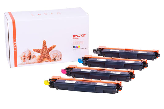 TONTN247KIT Alternativ Toner Rainbowkit für Brothe / ~TN-247